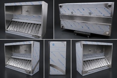 10 FT TEXAS HOOD FABRICATION MODEL BPYTHF 10-48-52 Type 1 Commercial Kitchen Hood (Hood Only)