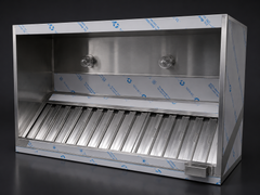 10 FT TEXAS HOOD FABRICATION MODEL BPYTHF 10-48-52 Type 1 Commercial Kitchen Hood (Hood Only)