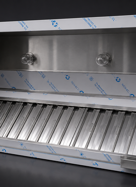 11 FT TEXAS HOOD FABRICATION MODEL BPYTHF 11-48-52 Type 1 Commercial Kitchen Hood (Hood Only)