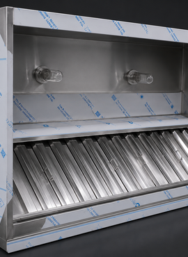 10 FT TEXAS HOOD FABRICATION MODEL BPYTHF 10-48-52 Type 1 Commercial Kitchen Hood (Hood Only)