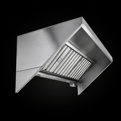 11' Food Truck & Concession Hood Package – Hood + 2,200 CFM Exhaust Fan