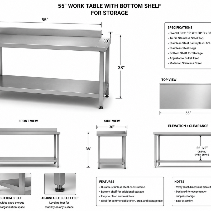 Custom Stainless Steel Commercial Kitchens