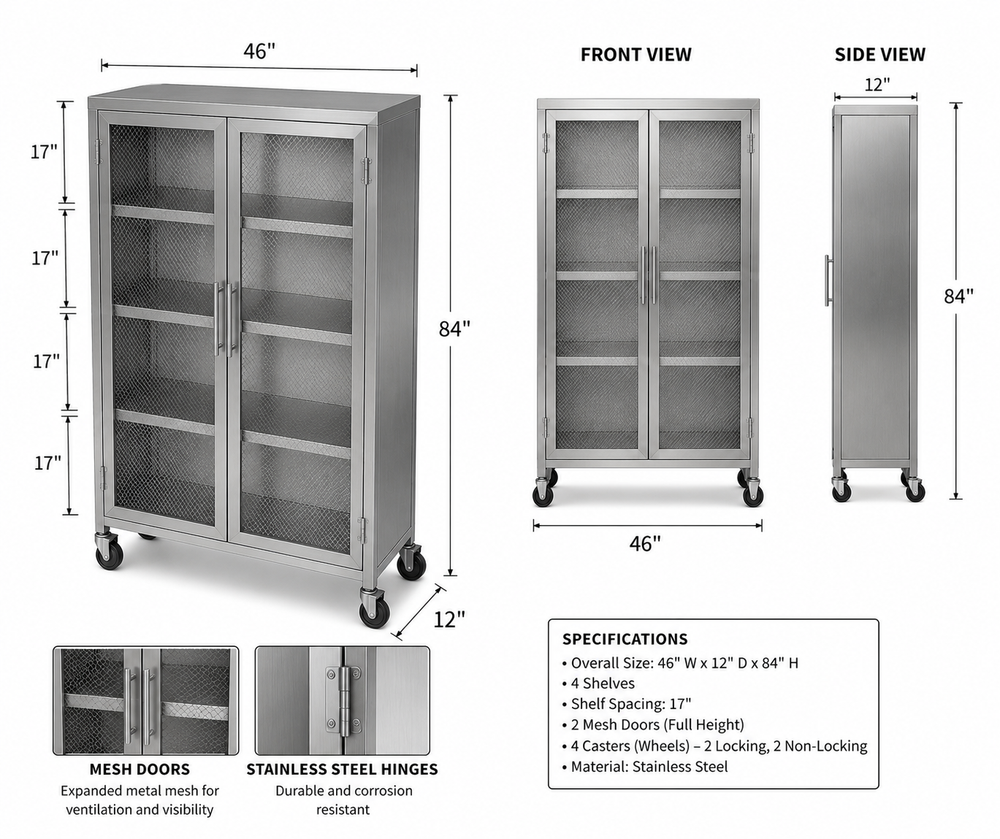 Custom Stainless Steel Commercial Kitchens