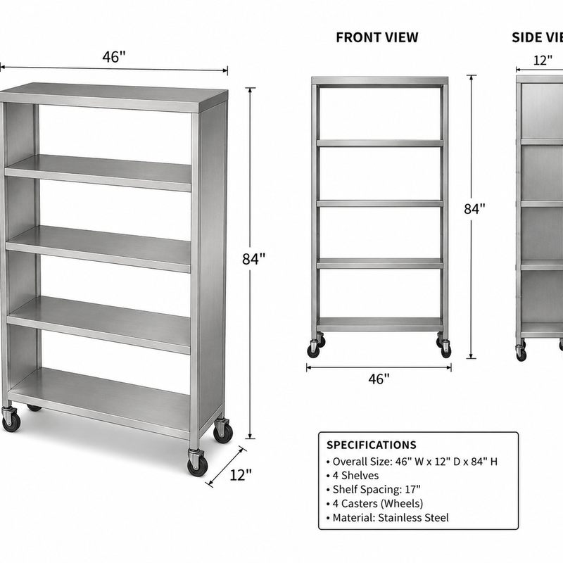 Custom Stainless Steel Commercial Kitchens