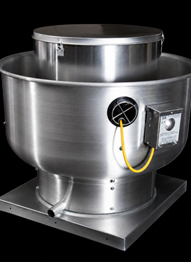 VXD50 - Premium Efficiency 1 Phase Direct Drive Restaurant Exhaust Fans with Electronically Commutated Motors and Speed Control 600 to 1500 CFM