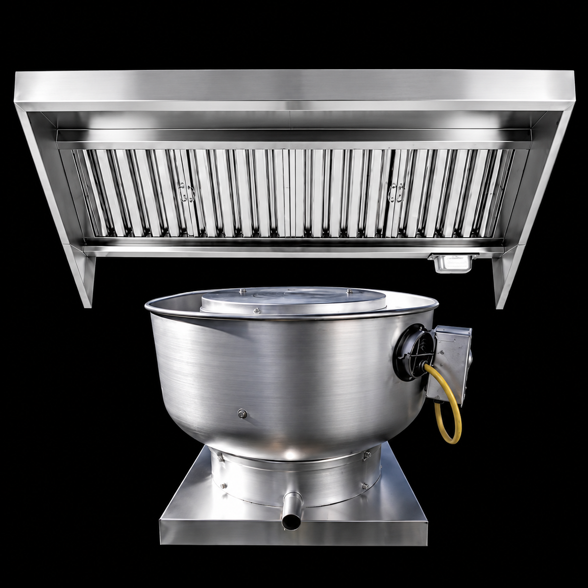 6 ft food truck hood and exhaust fan package